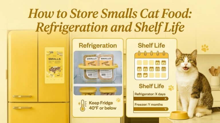 How to Store Smalls Cat Food