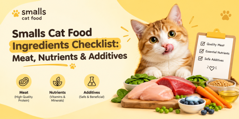 Smalls Cat Food Ingredients Checklist