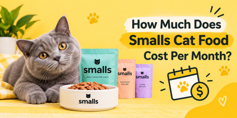 Smalls Cat Food Cost Per Month
